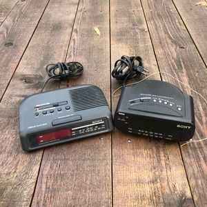 Sony dream machine alarm digital clocks